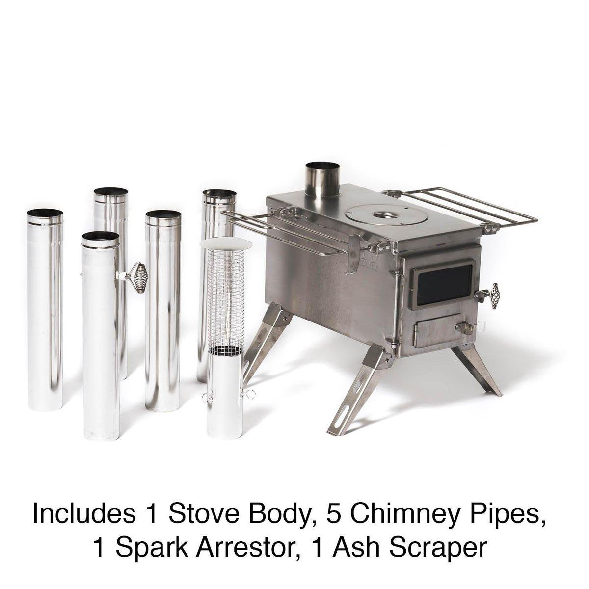  Winnerwell Nomad Cook Camping Houtkachel - Medium