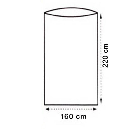  LOWLAND OUTDOOR® LAKENZAK - SUPERLITE - 2 PERS - 220X160 CM - 600GR