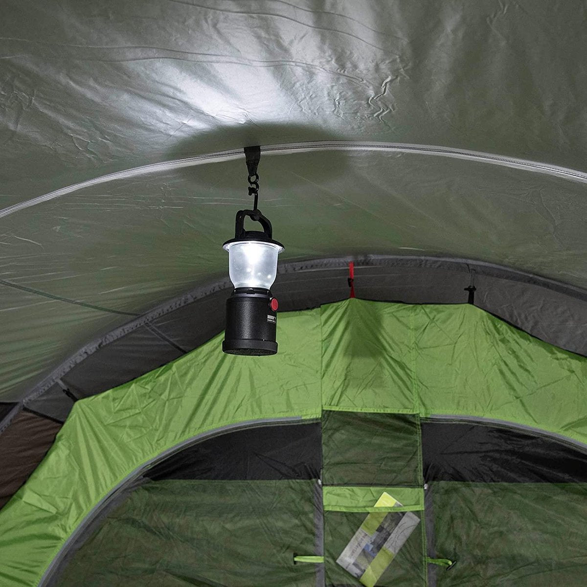  High Peak Tunneltent Bozen 5.0, 5 Persoons, 2,0 M Stahoogte, 4.000 Mm Waterdicht, Verduisterde Binnentent