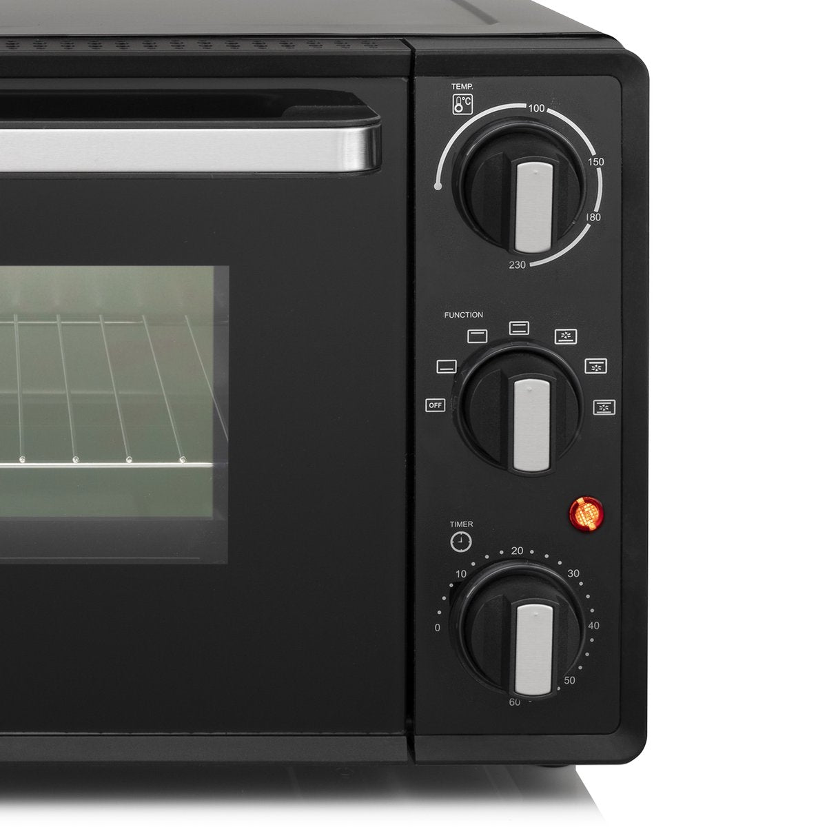  Tristar Oven OV-3622 - Camping Oven 19 Liter - 800 Watt - Vrijstaande Convectieoven - Zwart