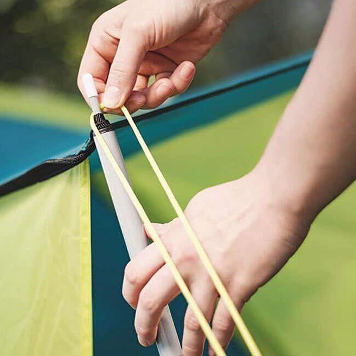  Pavillo Tent Coolground X3 Luifel - Groen - 3 Persoons