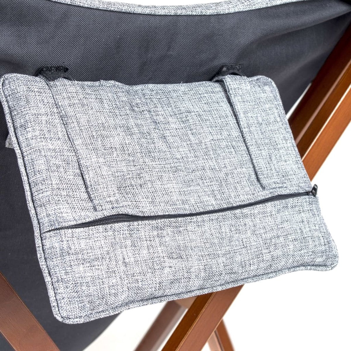  Bo-Camp - Urban Outdoor - Relaxstoel - Bloomsbury - L - Oxford Polyester - Grijs