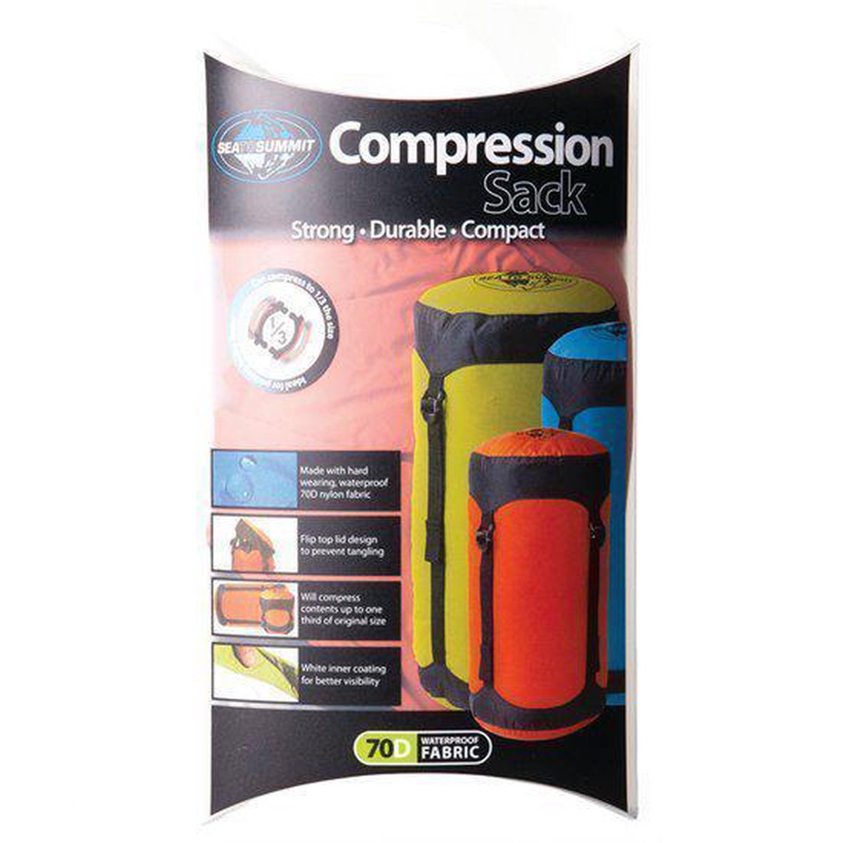 Sea To Summit Compressiezak - 14L - Groen - Lichtgewicht