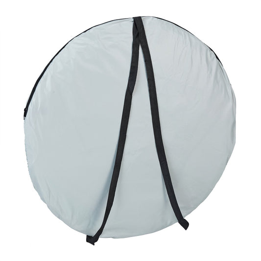 Relaxdays Strandtent Pop-up - Omkleedtent - 145x180 Cm - 2-3 Personen - Beachtent -compact - Oranje