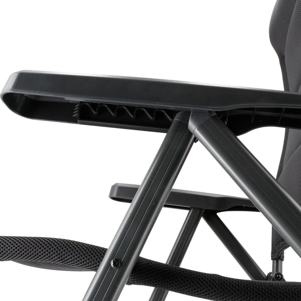  Travellife Barletta Comfort Stoel Antraciet / Donkergrijs
