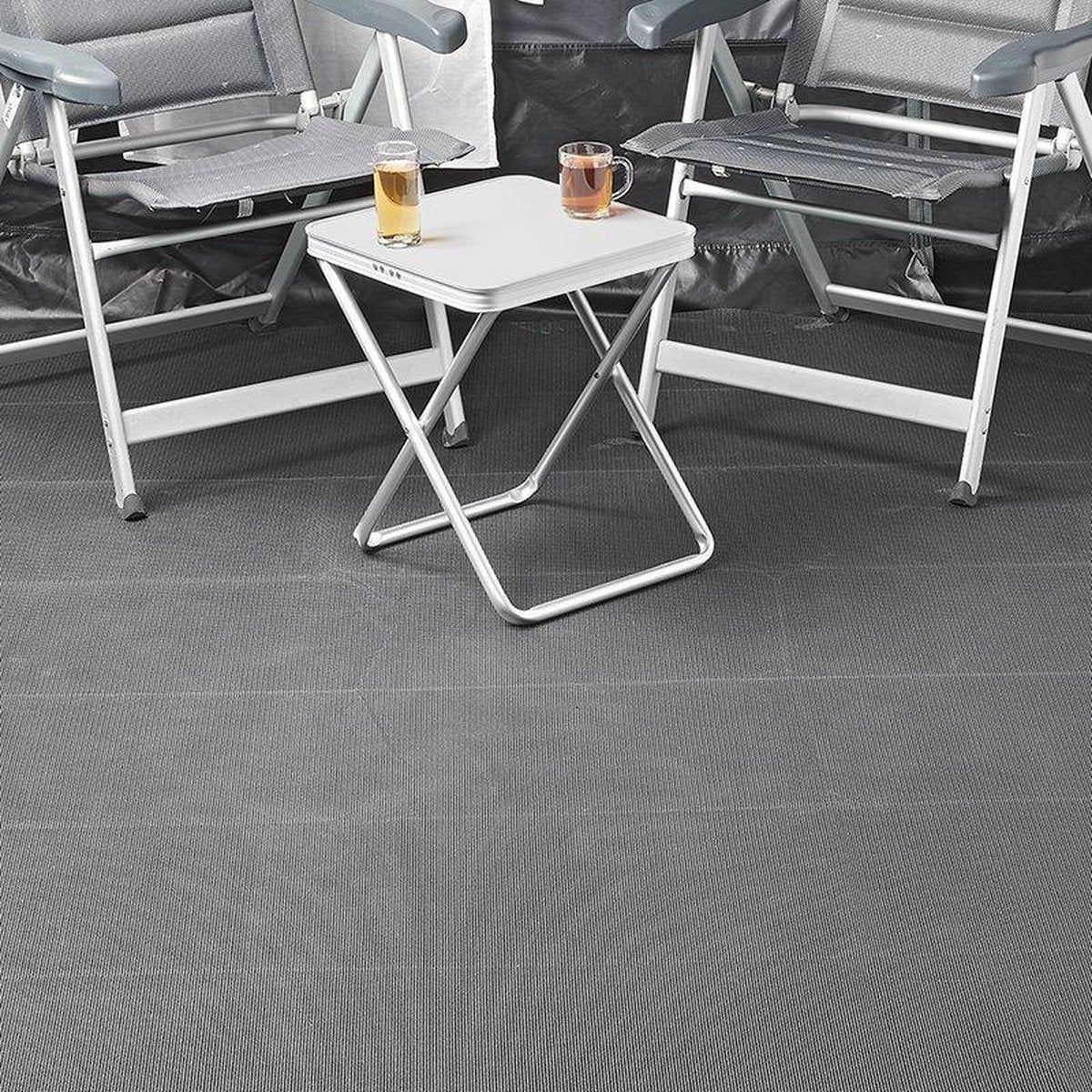  Crius Tenttapijt 3,00x4,00M - Ademend - Antraciet Grijs