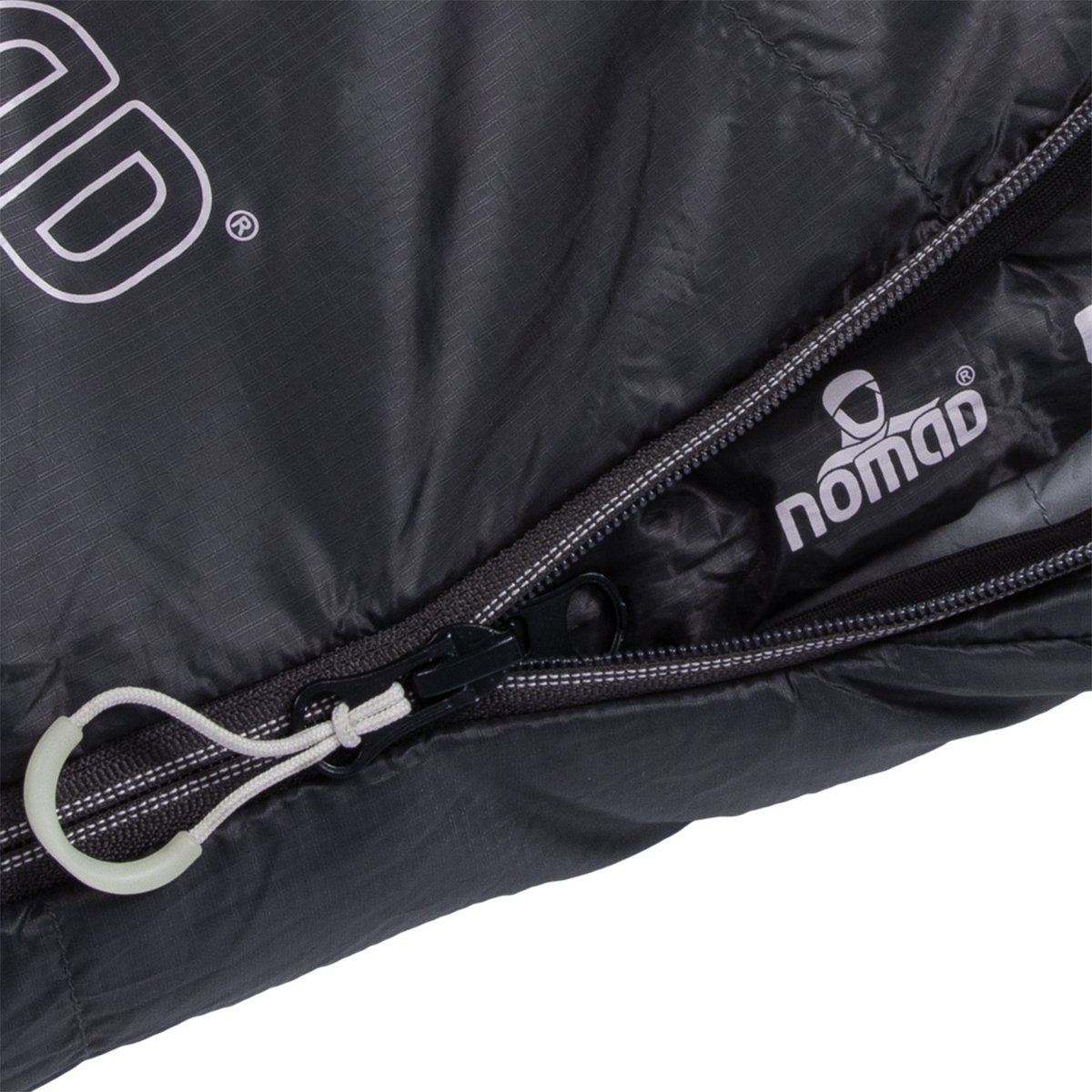  NOMAD® Taurus 250 Slaapzak | 210x80cm Grijs | Lichtgewicht &amp; Kwalitatief | Slaapzak | Incl Hoes