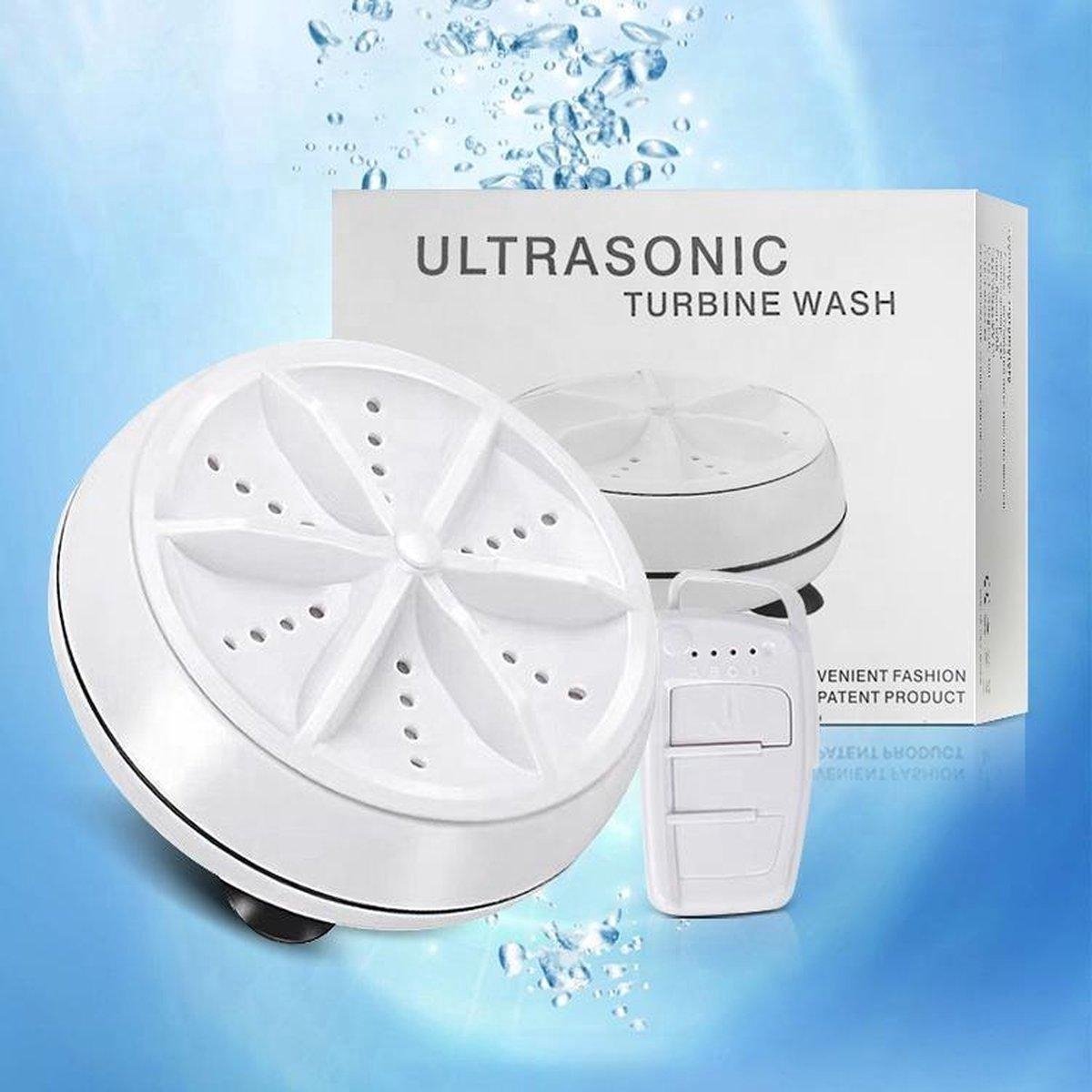  Mini Wasmachine Deluxe - Camping Accessoires - 2KG Wascapaciteit - Inclusief Afstandsbediening
