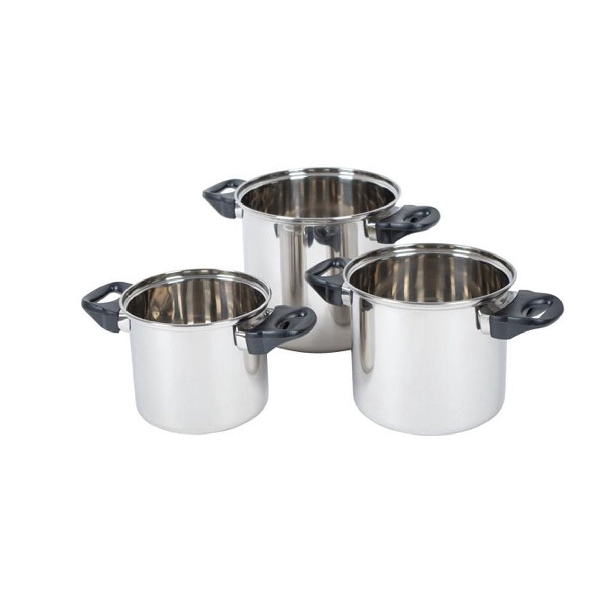 Bo-Camp - Pannenset - Elan Plus - 3-Delig - RVS