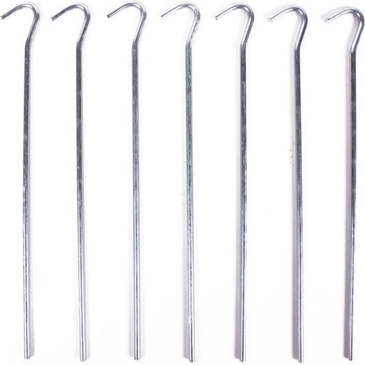  Benson Tentharingen Set - 22.7 Cm - Verzinkt Metaal - 7 Delig