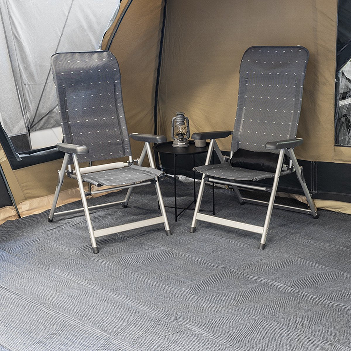 PROPLUS Pro Plus Tenttapijt - 2.5 X 3 Meter - Extra Stevig - Water- En Vuildoorlatend
