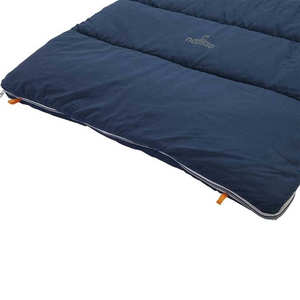  NOMAD® Brisbane XL Slaapzak | 220x90cm Blauw | Lichtgewicht &amp; Kwalitatief | Dekenmodel Slaapzak | Incl Hoes