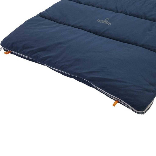 NOMAD® Brisbane XL Slaapzak | 220x90cm Blauw | Lichtgewicht &amp; Kwalitatief | Dekenmodel Slaapzak | Incl Hoes