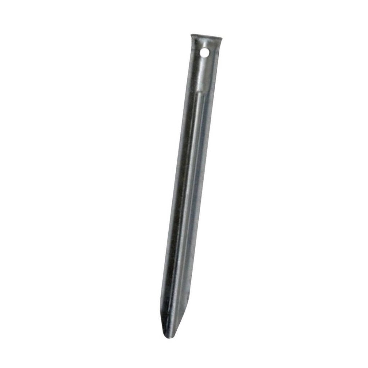  Klassieke Stalen V-vormige Tentharingen Set - 16 Stuks - 18 Cm | Lange Hoekharingen Van Staal Voor Opzetten Tent | Halfronde Haringen | Camping | Kamperen