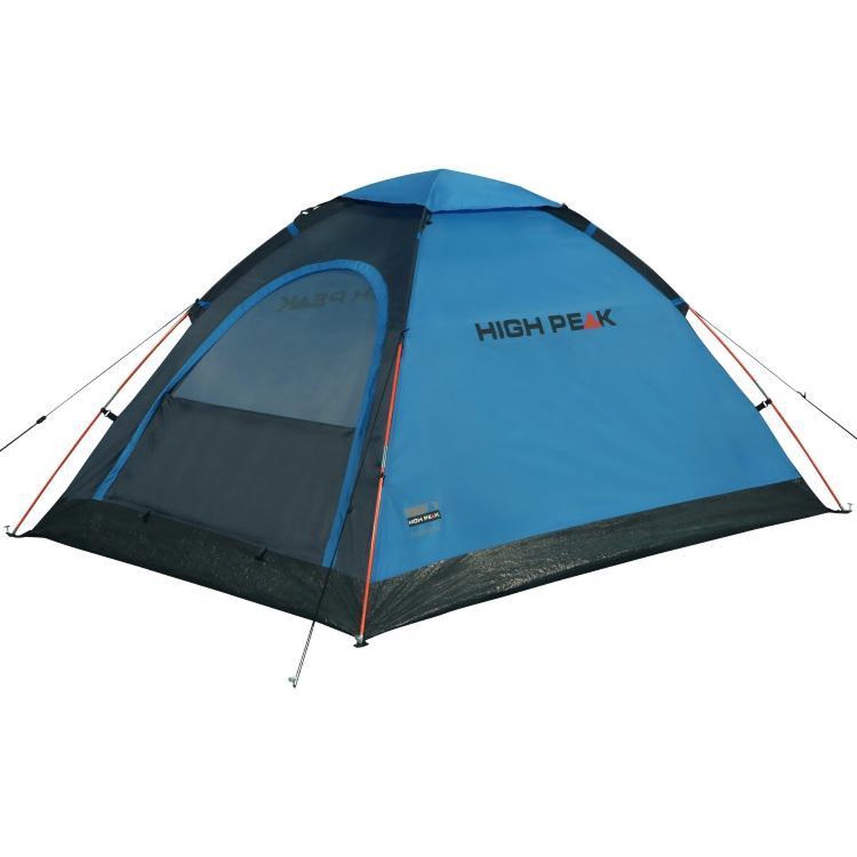  High Peak Monodome Pu Koepeltent - Blauw - 2 Persoons