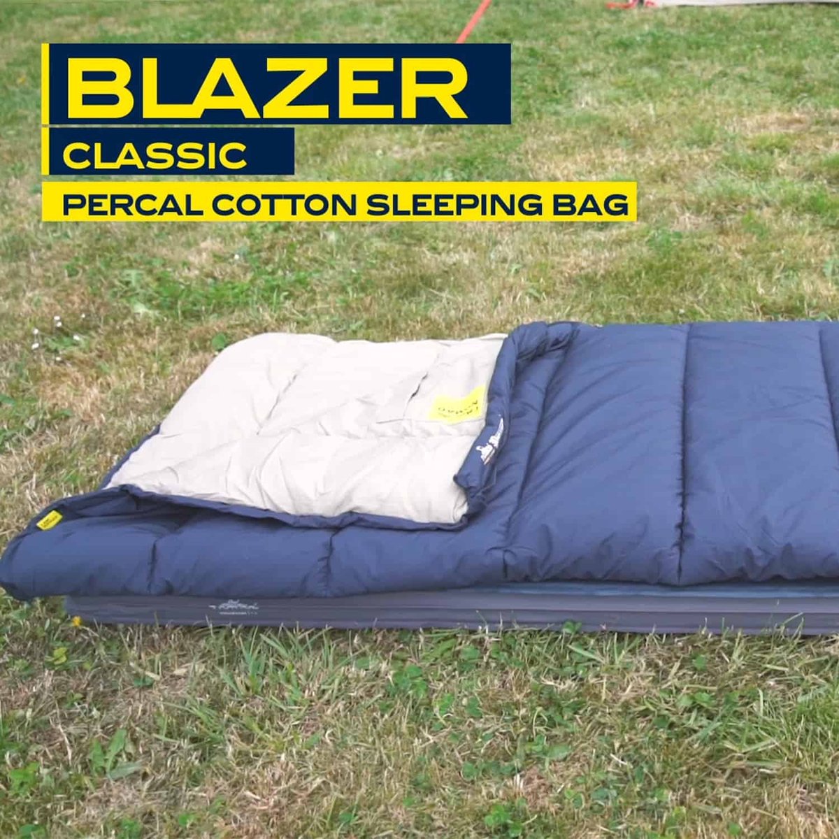  NOMAD® Blazer Classic '78 XL Slaapzak - Dekenmodel - Max Lichaamslengte 205 Cm