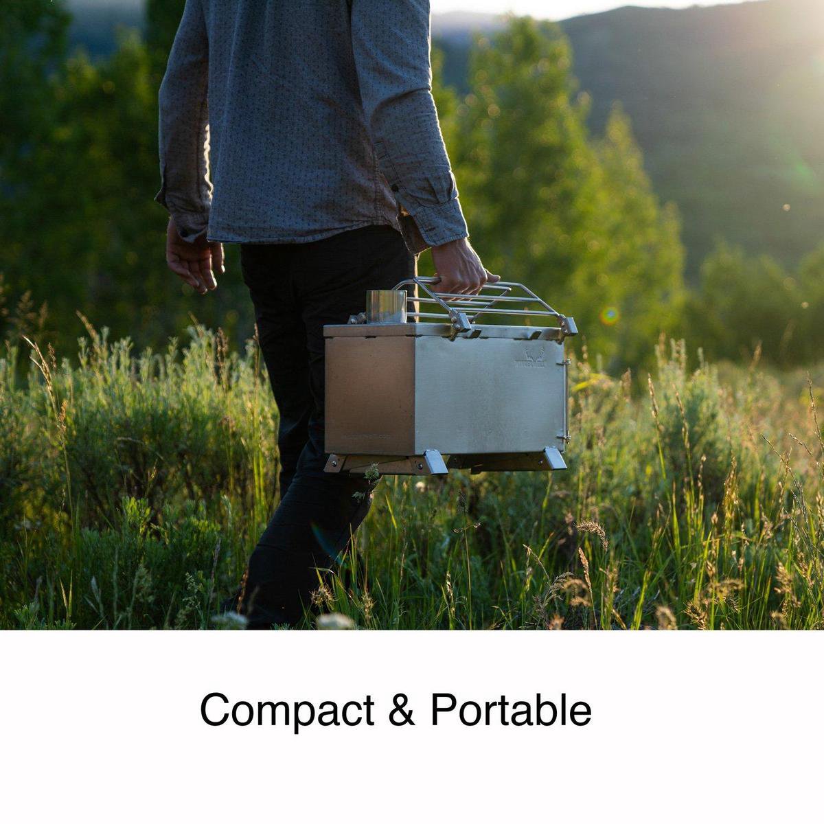  Winnerwell Nomad Cook Camping Houtkachel - Medium