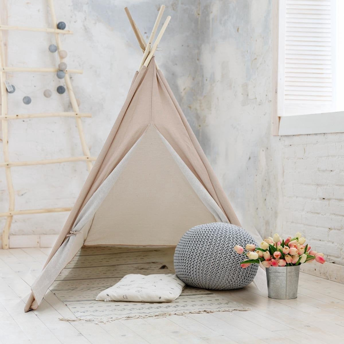  KidCollection Premium Tipitent - 103x103x160cm - Roze