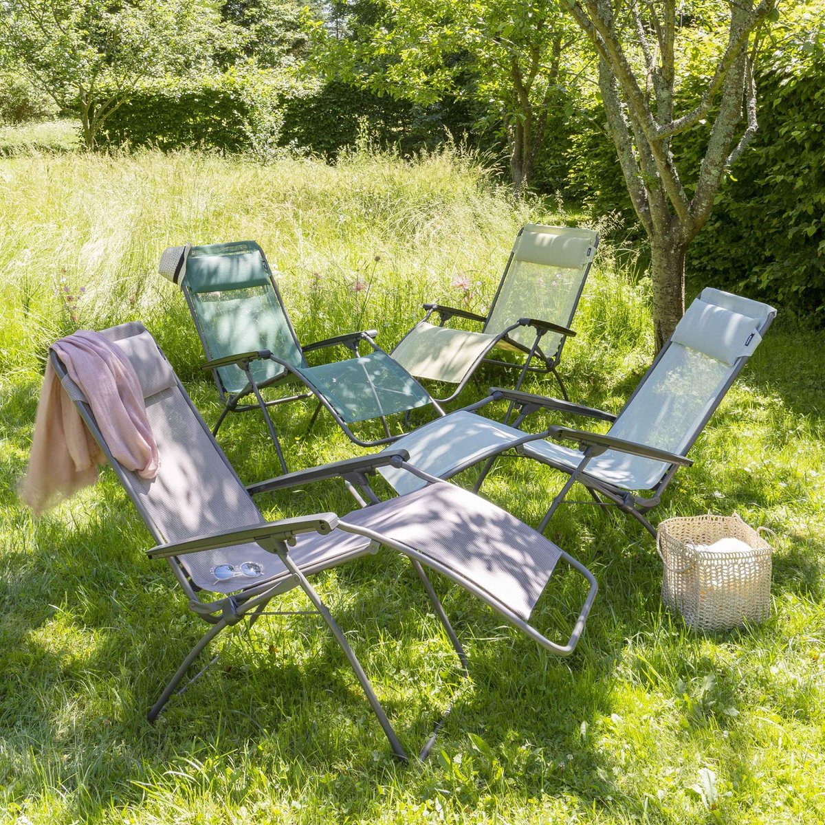  LAFUMA R Clip - Relaxstoel - Verstelbaar - Inklapbaar - Zero Gravity - Seigle
