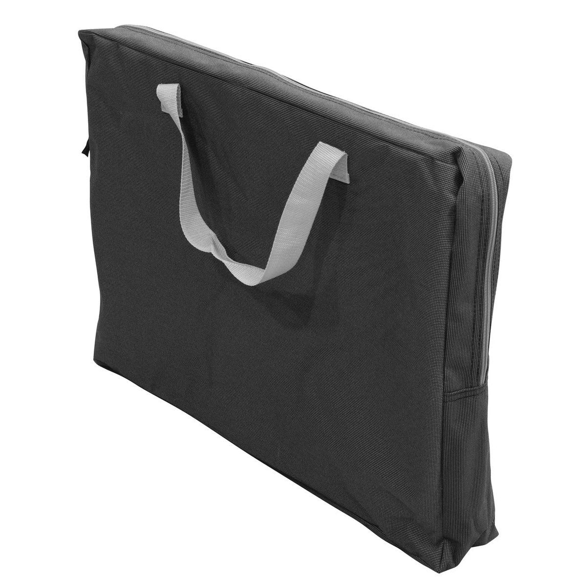  Campart Campingkast CU-0719 – Opvouwbaar En Verstelbaar - 4 Verstelbare Poten - 3 Lagen - Aluminium Frame - Grijs