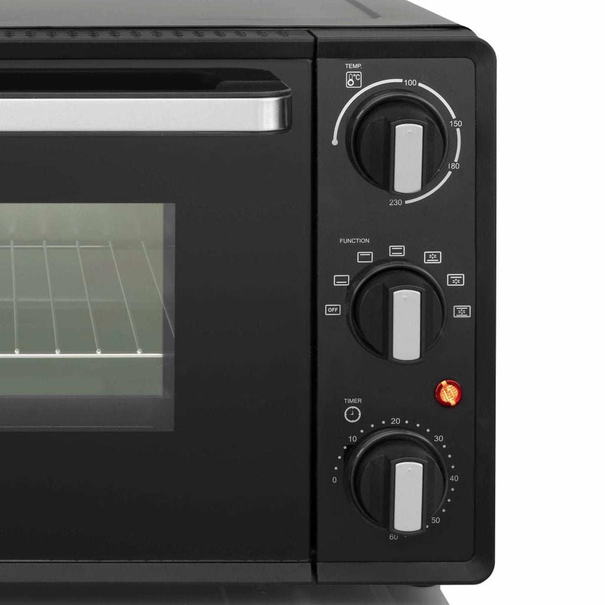  Tristar Oven OV-3622 - Camping Oven 19 Liter - 800 Watt - Vrijstaande Convectieoven - Zwart