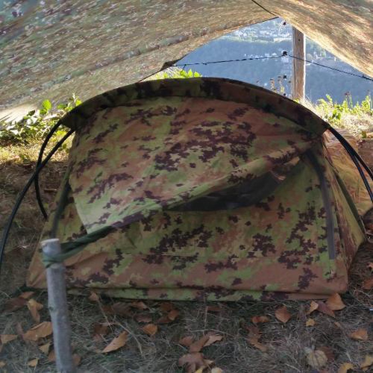  Defcon 5 Bivi Tent - Camo - 1 Persoons