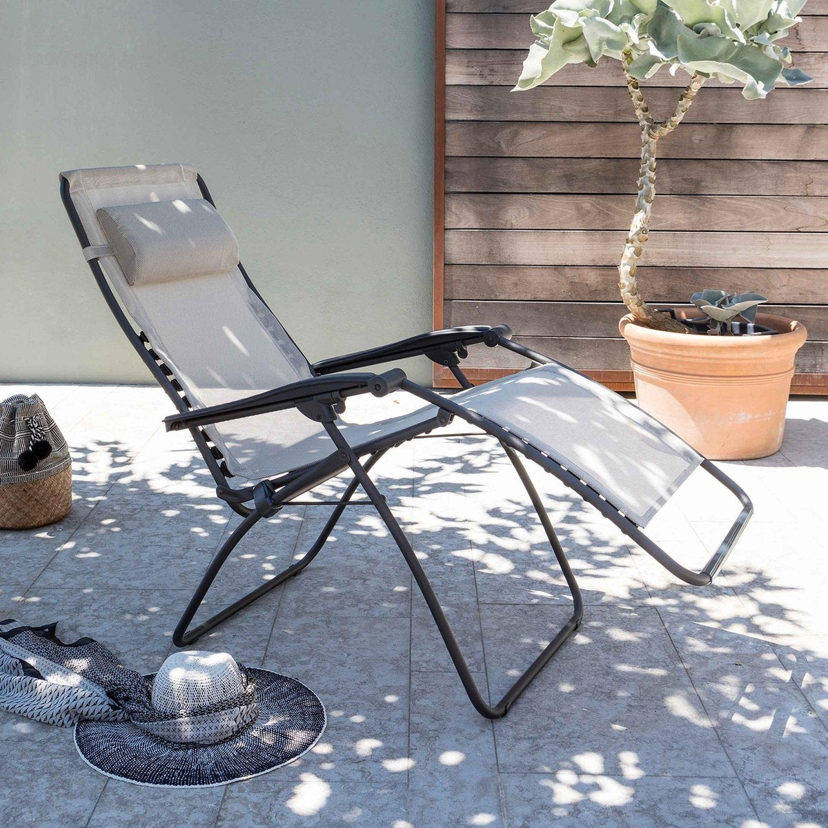  Lafuma RSXA Clip - Relaxstoel - Verstelbaar - Inklapbaar - Zero Gravity - Seigle