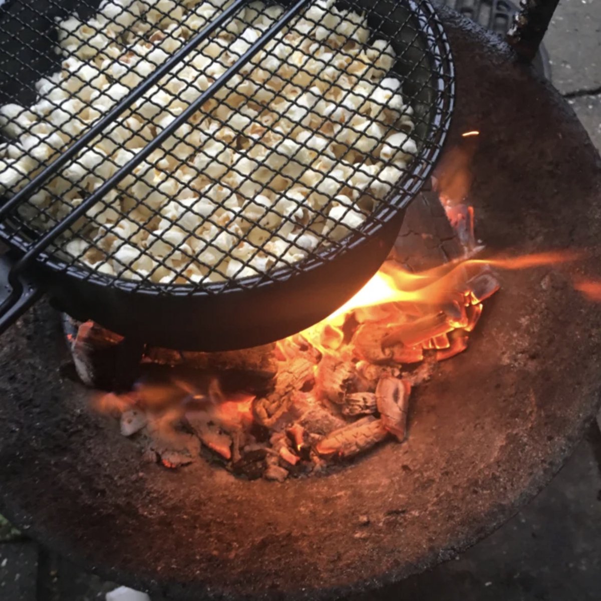 Esschert Design - Popcornpan - Kampvuur