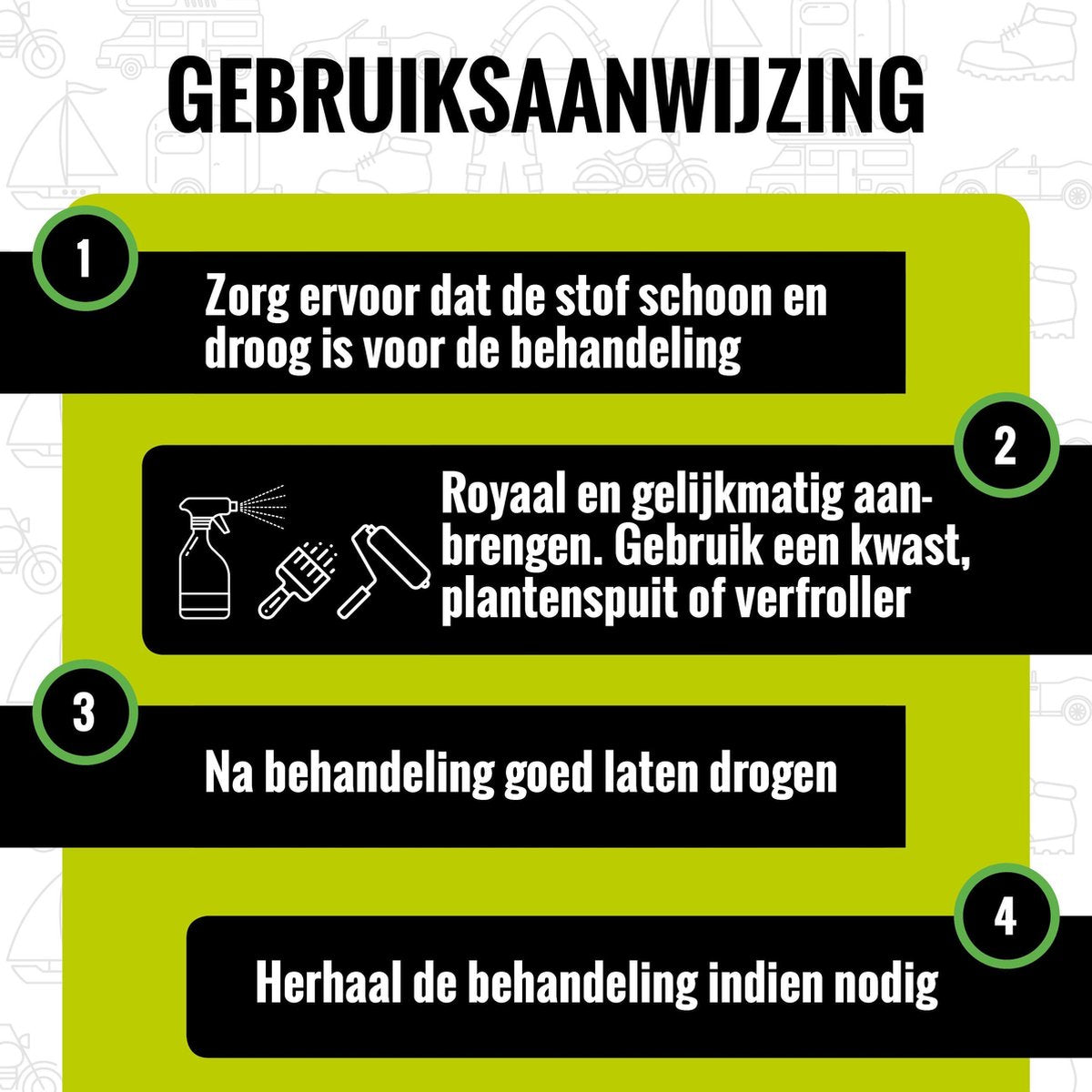  Ultramar - Sprayhood &amp; Tent Protector 2,5L - Impregneermiddel Voor Bootkap, Tent, Cabriodak - Maakt Waterdicht En Geeft Extra Bescherming