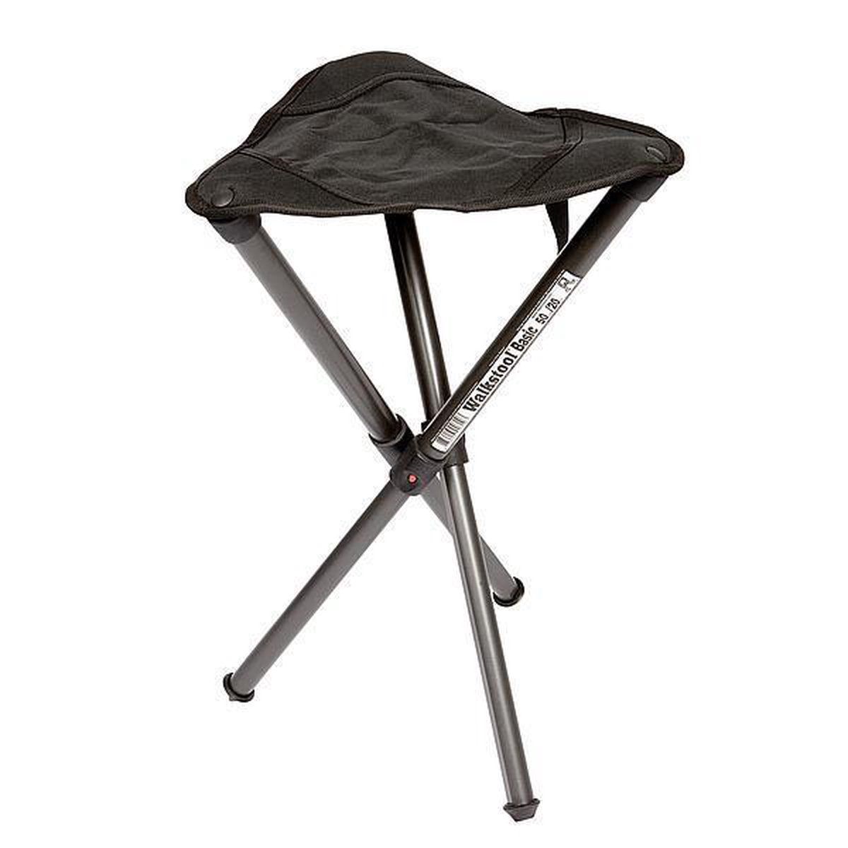  Walkstool - 3-Poots Krukje - Basic 60cm - Verstelbaar - Antraciet