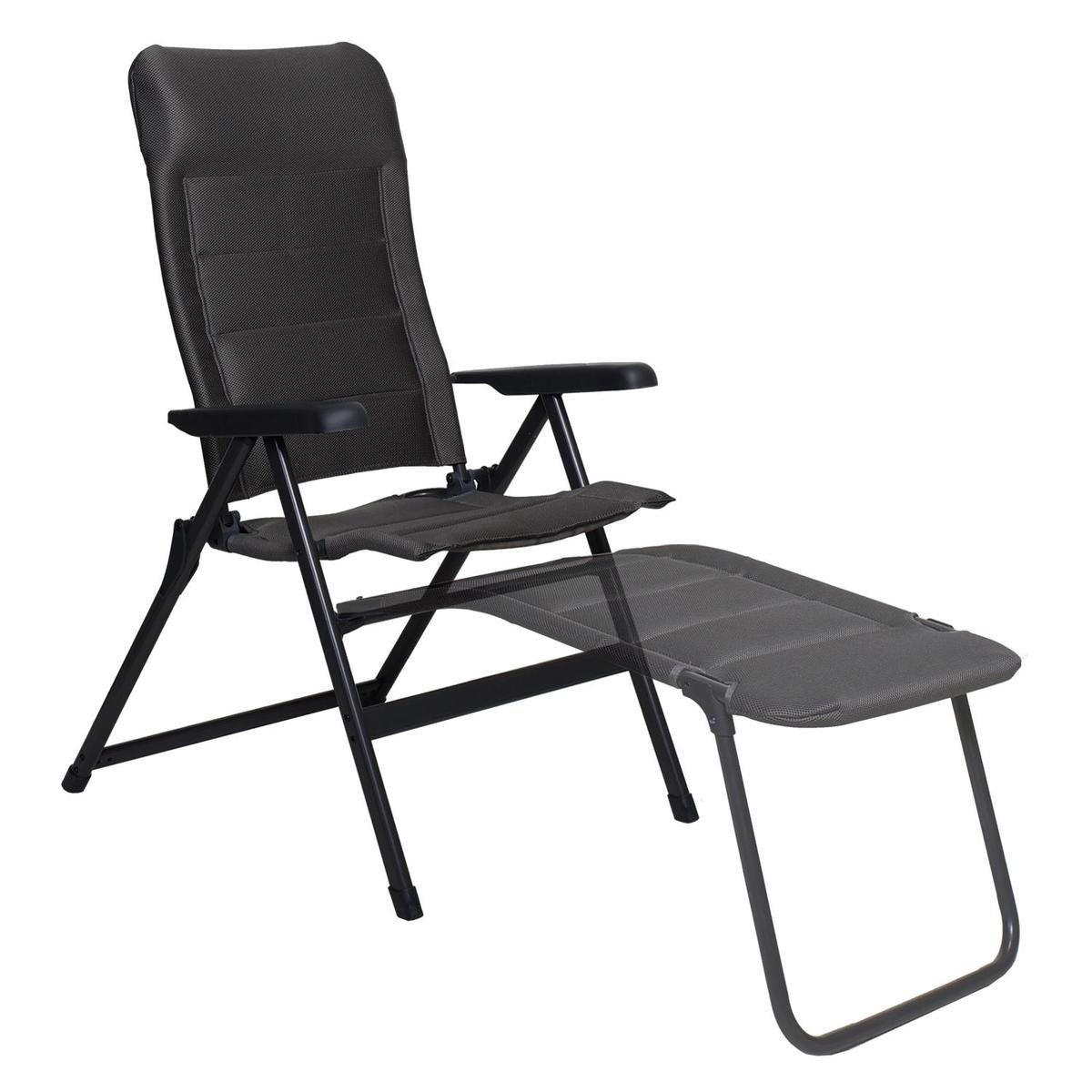  Travellife Barletta Comfort Stoel Antraciet / Donkergrijs