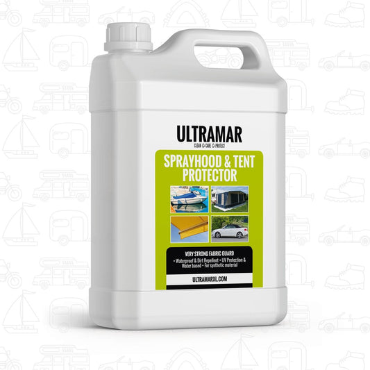  Ultramar - Sprayhood &amp; Tent Protector 2,5L - Impregneermiddel Voor Bootkap, Tent, Cabriodak - Maakt Waterdicht En Geeft Extra Bescherming