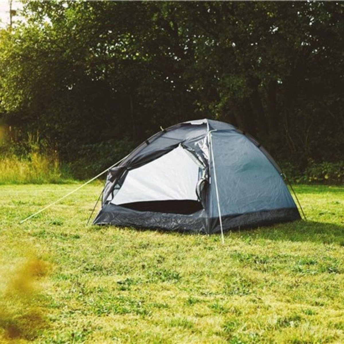  Orange85 Tent - 1 Persoons - Festivaltent - Blauw - Glow In The Dark - 200x120x100 Cm - Polyester