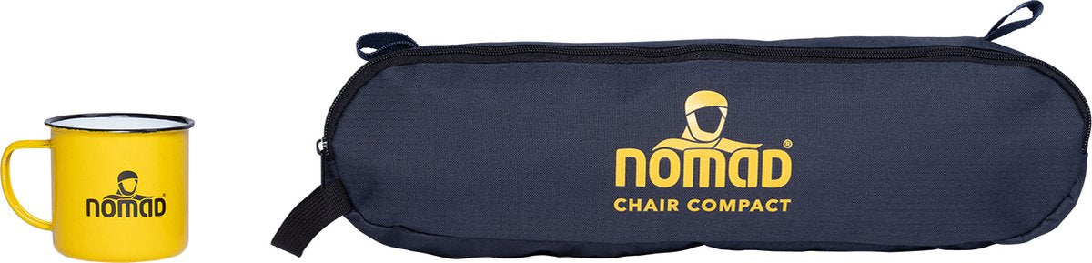  NOMAD® Campingstoel Compact | Ultra Lichtgewicht | Gemakkelijk Meenemen | Supersterk | Comfortabel | Snel Op Te Zetten