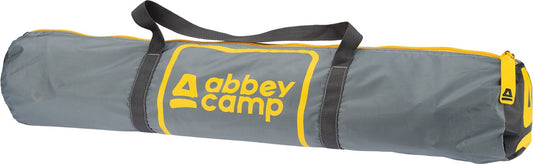  Abbey Camp Windscherm Polyester - 5 Meter - Grijs/Lichtgrijs