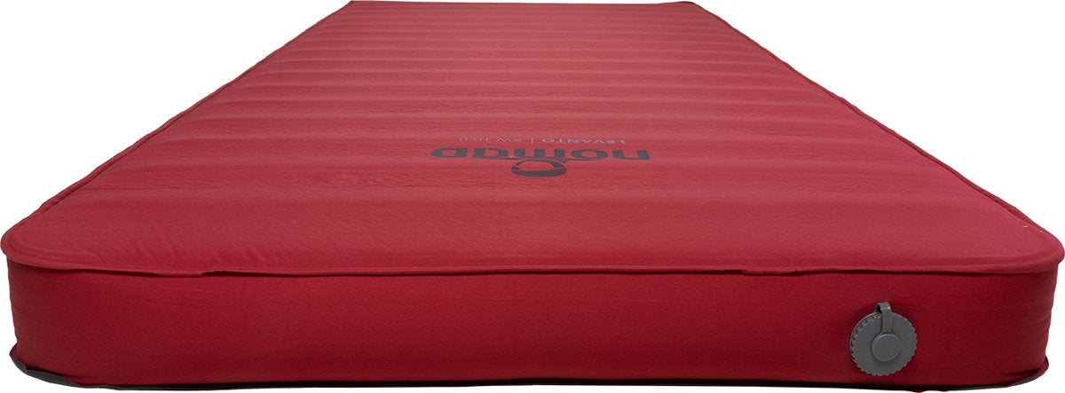  NOMAD® Levanto XW 10.0 Slaapmat | Zelfopblazende Mat Rood | 198x76x10cm | Lichtgewicht &amp; Kwalitatief | Incl Hoes