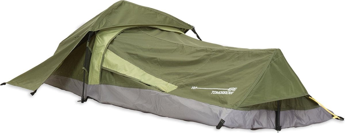  Where Tomorrow Solo Tent 220X80X50 Cm - Groen - 1 Persoons