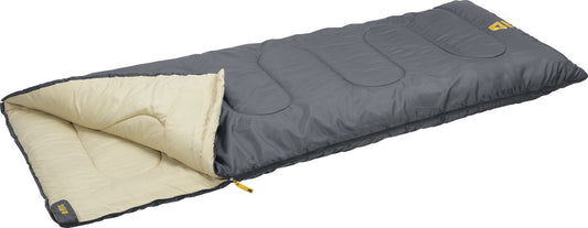  Abbey Camp Slaapzak Amsterdam - 2-pack - Dekenmodel - 210 X 85 Cm - Grijs