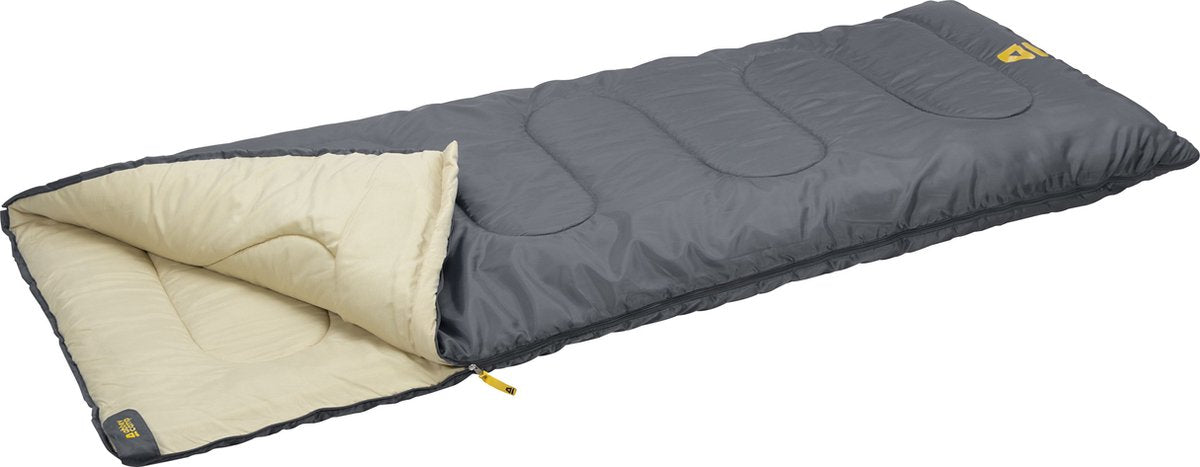  Abbey Camp Slaapzak Amsterdam-07 - Dekenmodel - 210 X 85 Cm - Grijs