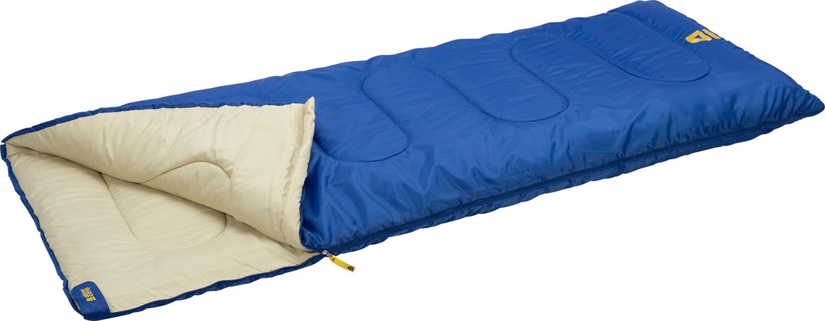  Abbey Camp Slaapzak Amsterdam-07 - Dekenmodel - 210 X 85 Cm - Kobalt
