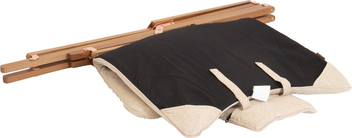  Bo-Camp Urban Outdoor Collection - Relaxstoel - Bloomsbury - M - Oxford Polyester - Beige