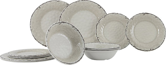  Gimex - Stone Line - Servies - Sand - 12-Delig