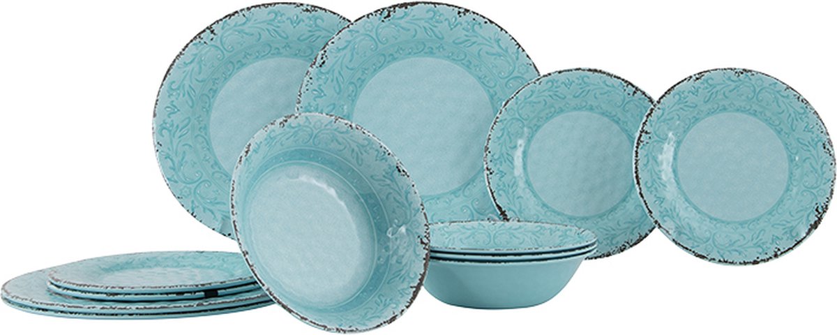  Gimex - Stone Line - Servies - Opal - 12-Delig