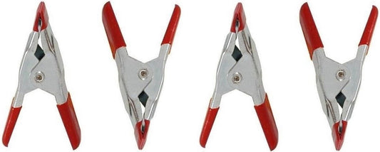 Merkloos Set Van 16x Stuks Mini Zeilklemmen/zeilclips 5 Cm Kunststof/staal - Dekzeil Klemmen - Hobbyklemmen - Camping/outdoor Klemmen