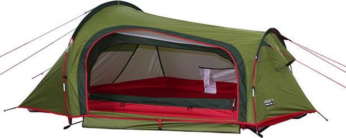  High Peak Sparrow 2 Tunneltent - Groen - 2 Persoons