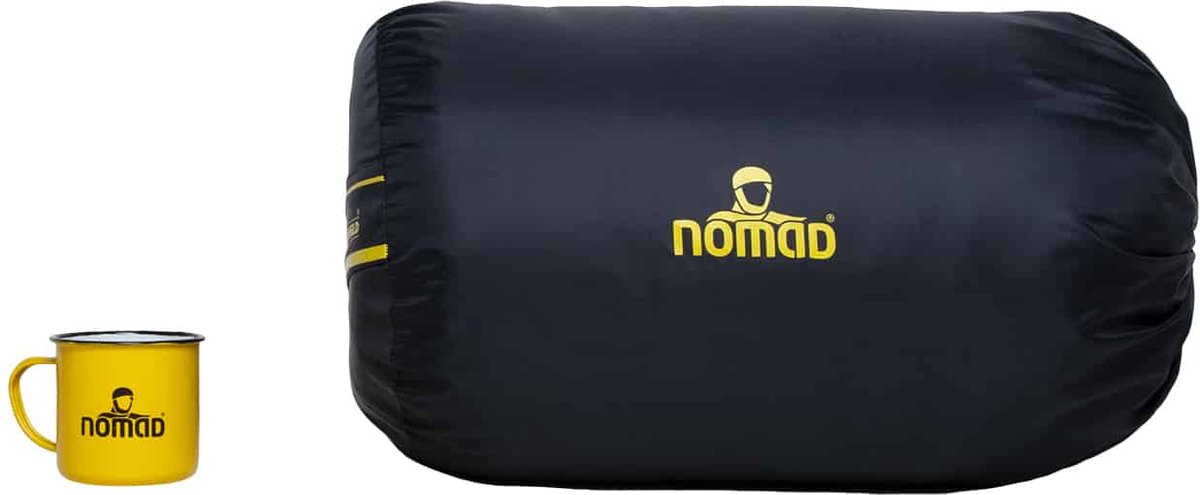  NOMAD® Brisbane XL Slaapzak | 220x90cm Blauw | Lichtgewicht &amp; Kwalitatief | Dekenmodel Slaapzak | Incl Hoes