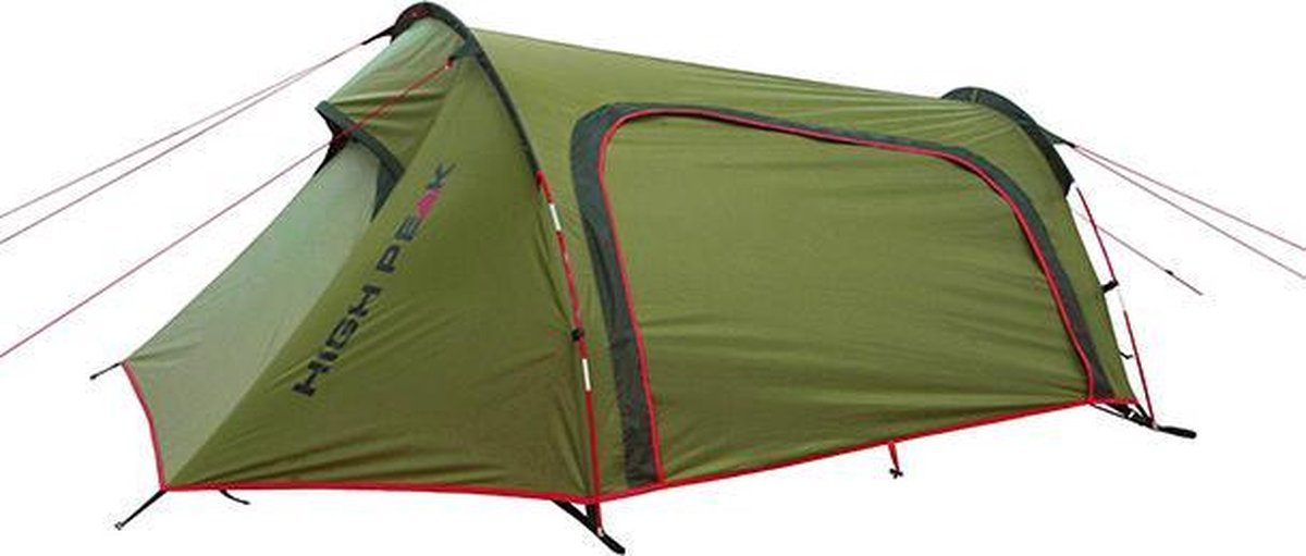  High Peak Sparrow 2 Tunneltent - Groen - 2 Persoons