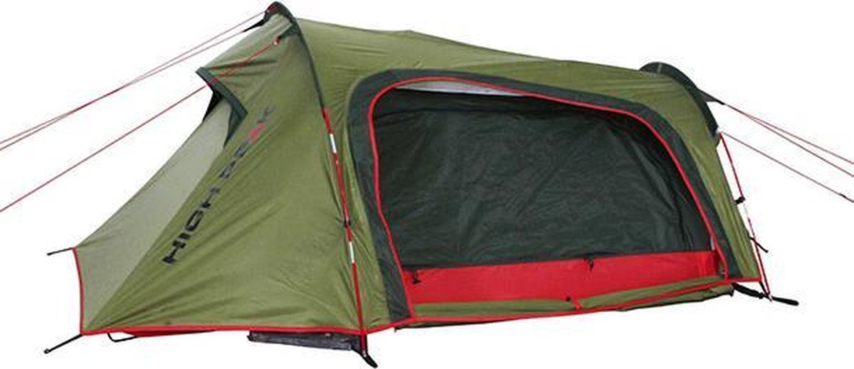  High Peak Sparrow 2 Tunneltent - Groen - 2 Persoons