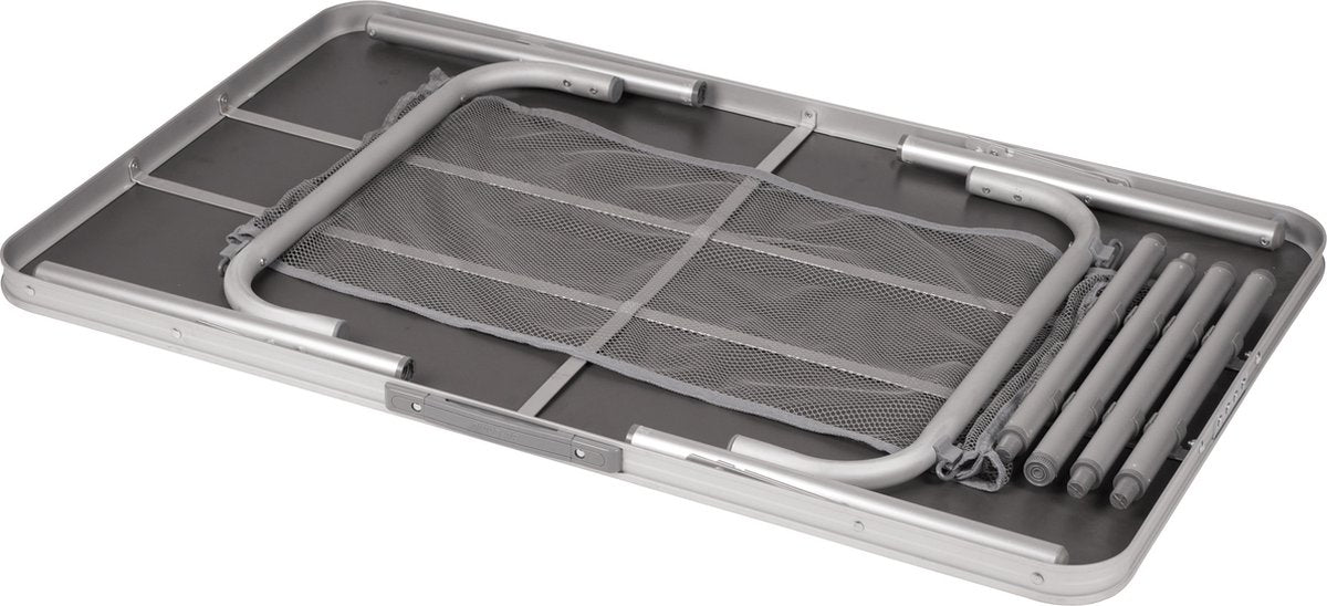  Bo-Camp Campingtafel - 100x60x70 - Grijs