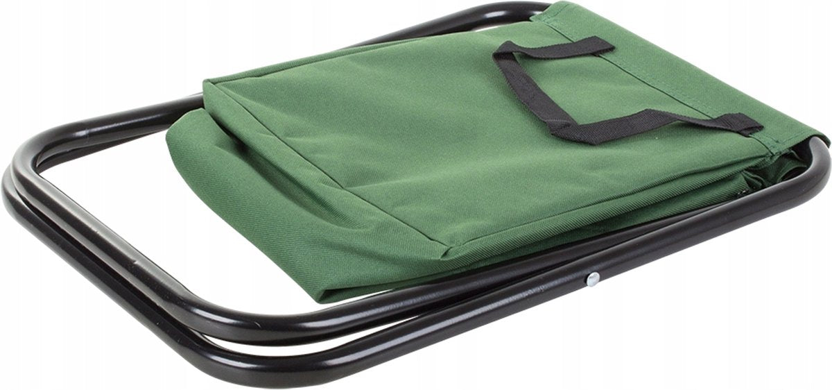  Viskrukje - Visserstoel - Campingstoel - Toeristen Visstoel - Reiskruk - Zak Met Ritssluiting - Opvouwbaar - Draagbaar - 26 CM - Rheme